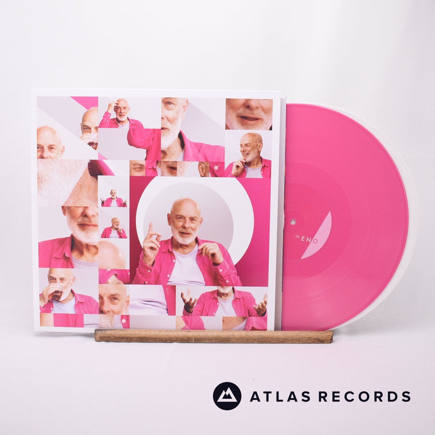 Brian Eno - Eno - Pink & White Gatefold Double LP Vinyl Record - NM/NM