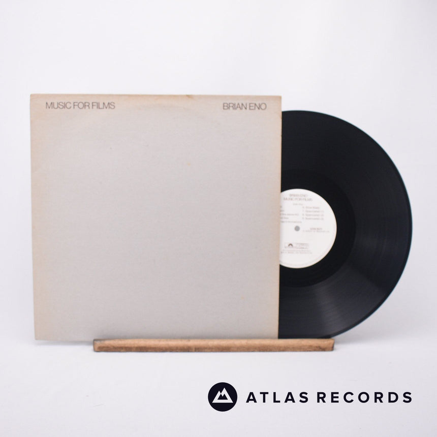 Brian Eno Music For Films LP Vinyl Record - Front Cover & Record