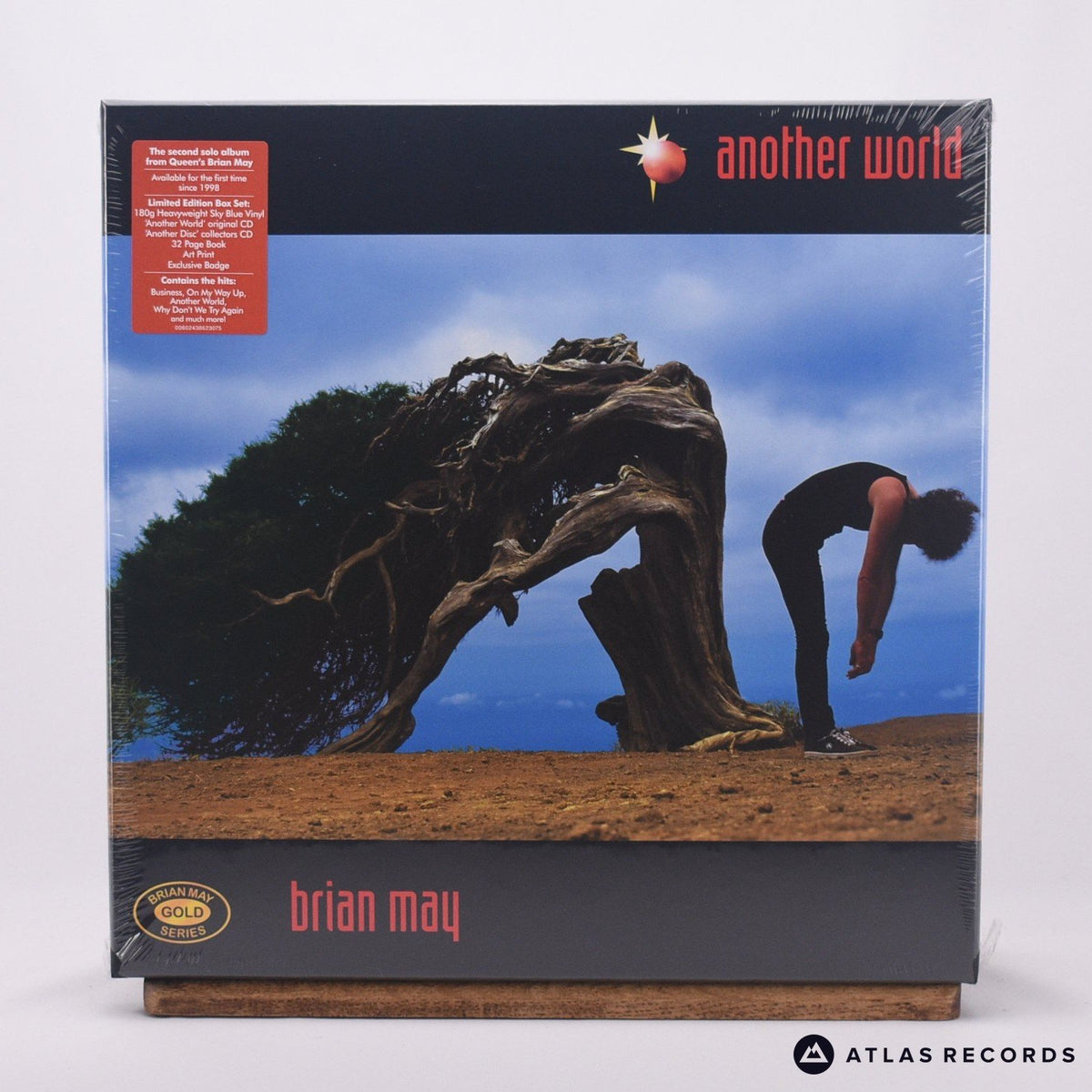 Brian May Another World 2 x CD Box Set LP Vinyl Record NEW – Atlas 