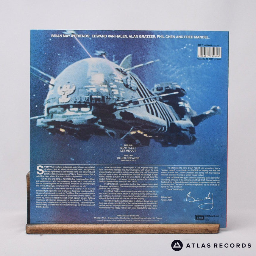 Brian May + Friends - Star Fleet Project - 12" Vinyl Record - NM/EX