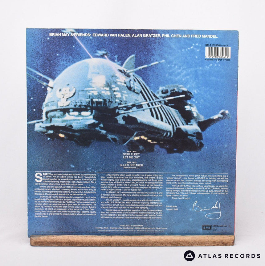 Brian May + Friends - Star Fleet Project - Nickz 12" Vinyl Record - EX/EX
