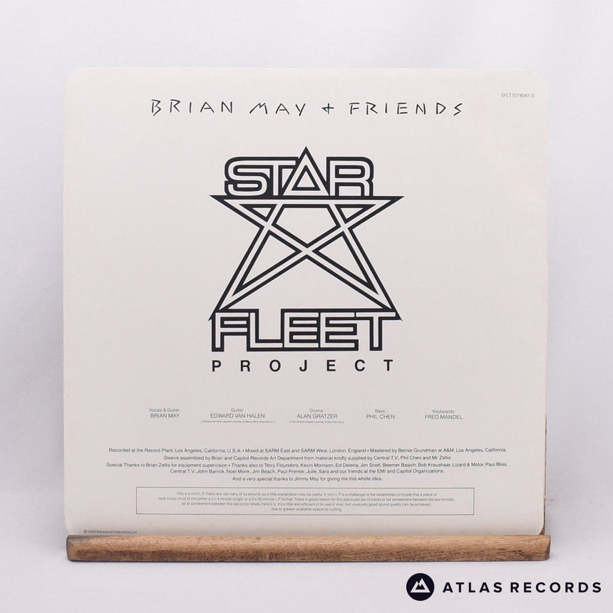 Brian May + Friends - Star Fleet Project - 12" Vinyl Record - EX/EX
