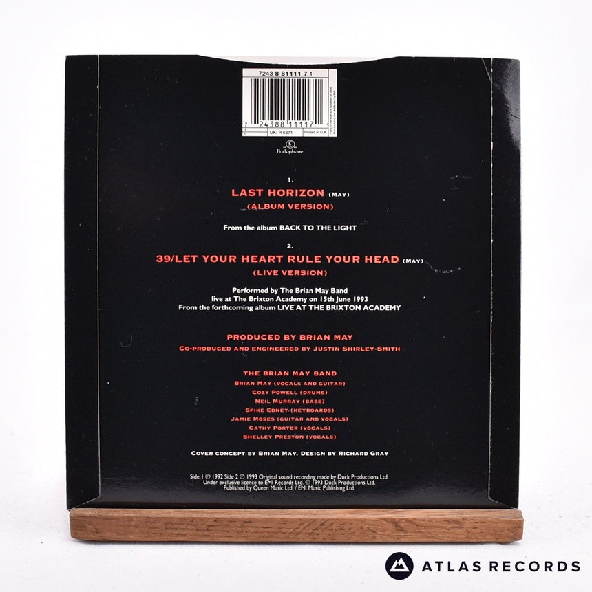 Brian May - Last Horizon - 7" Vinyl Record - EX/VG+