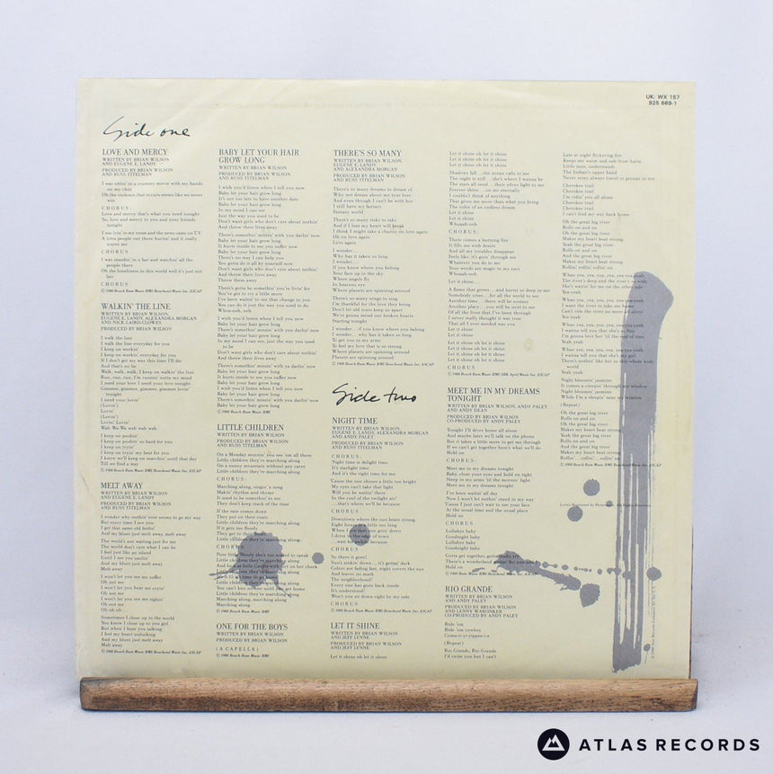 Brian Wilson - Brian Wilson - LP Vinyl Record - EX/EX