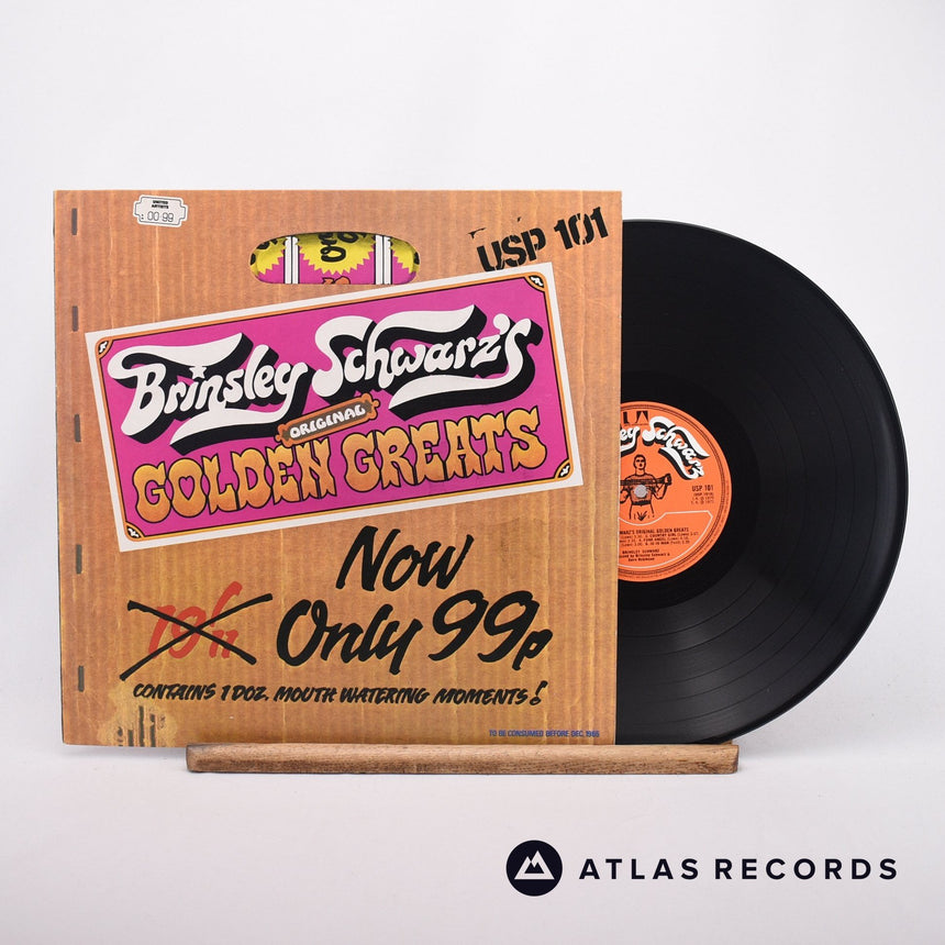 Brinsley Schwarz Brinsley Schwarz's Original Golden Greats LP Vinyl Record - Front Cover & Record