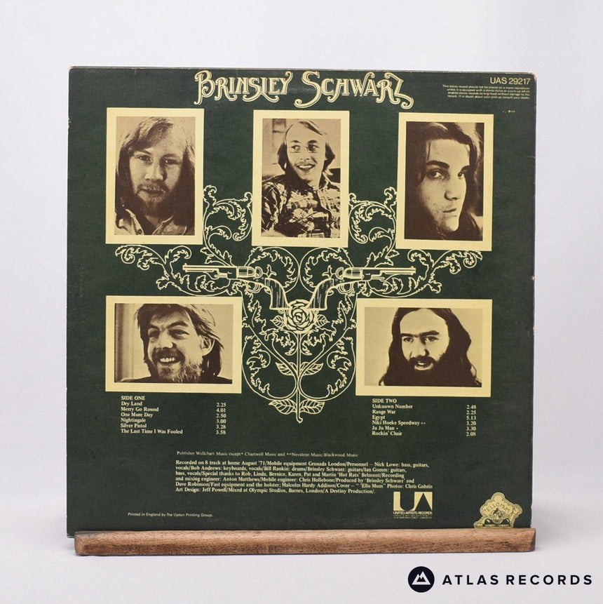 Brinsley Schwarz - Silver Pistol - A-1 B-1 LP Vinyl Record - VG+/VG+