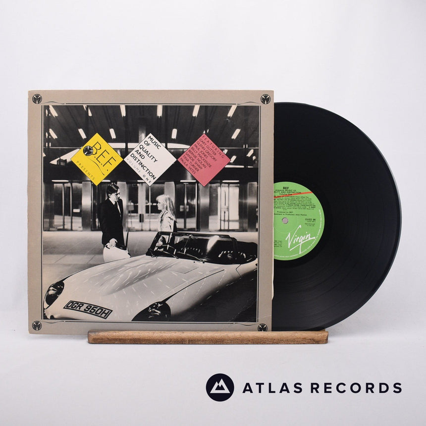 British Electric Foundation Music Of Quality And Distinction Volume One LP Vinyl Record - Front Cover & Record