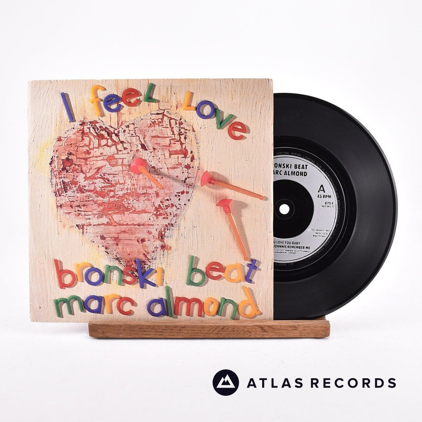 Bronski Beat I Feel Love 7" Vinyl Record - Front Cover & Record