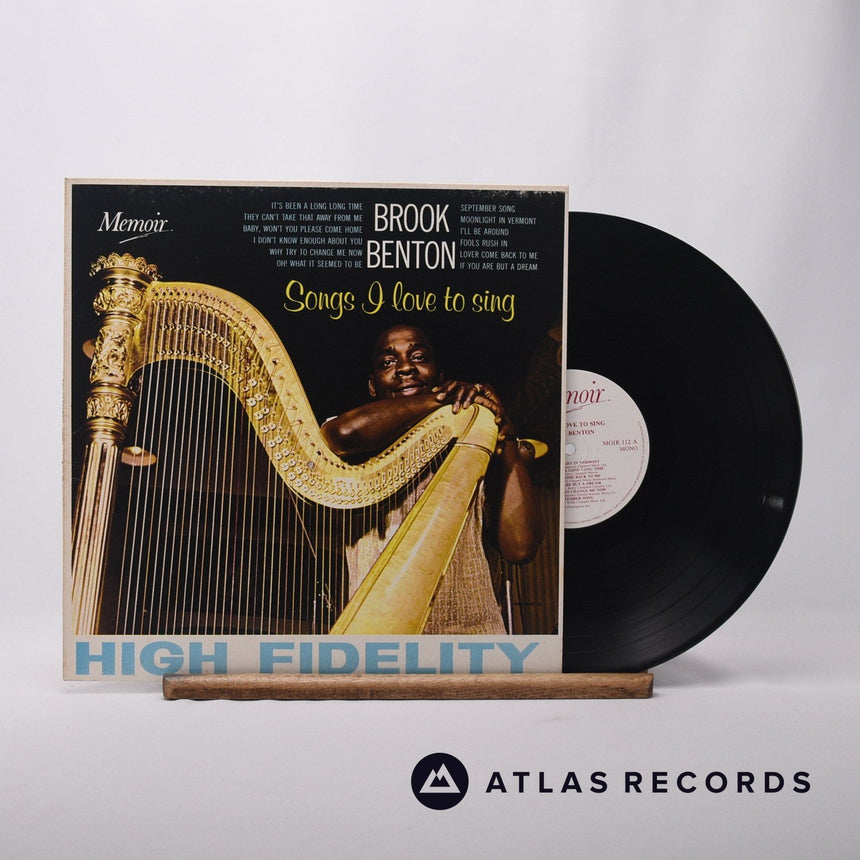 Brook Benton Songs I Love To Sing LP Vinyl Record - Front Cover & Record