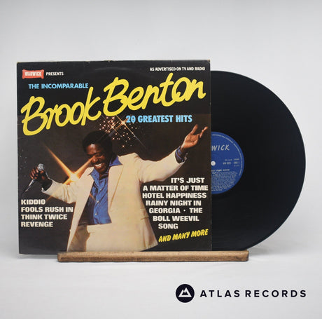 Brook Benton The Incomparable Brook Benton LP Vinyl Record - Front Cover & Record