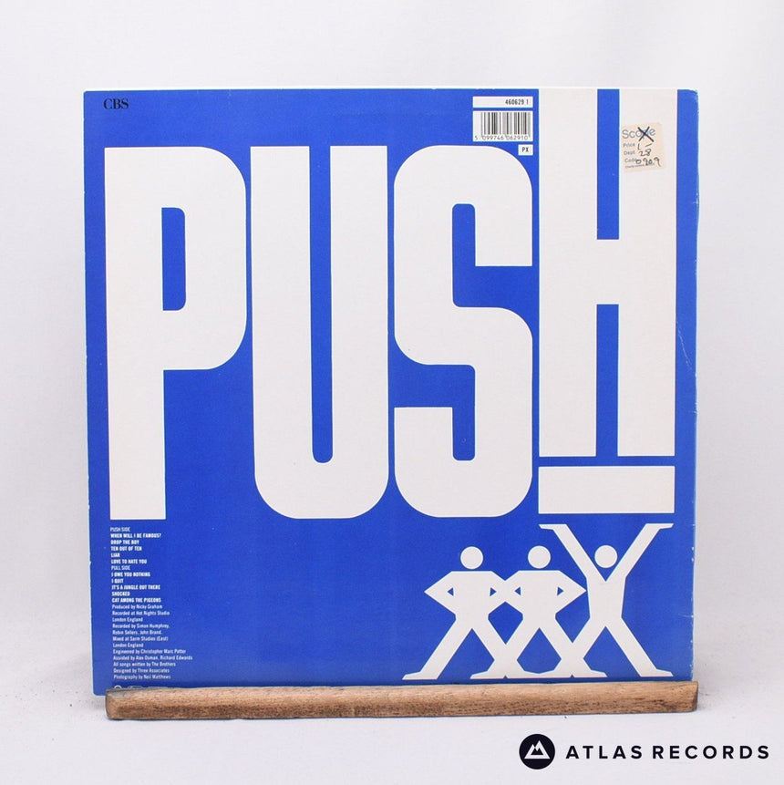 Bros - Push - LP Vinyl Record - EX/EX