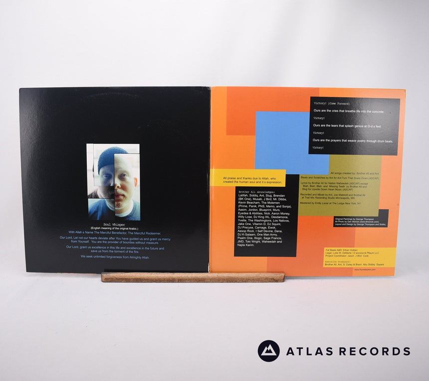 Brother Ali - Shadows On The Sun - Gatefold Us 3 x LP Vinyl Record - EX/VG+