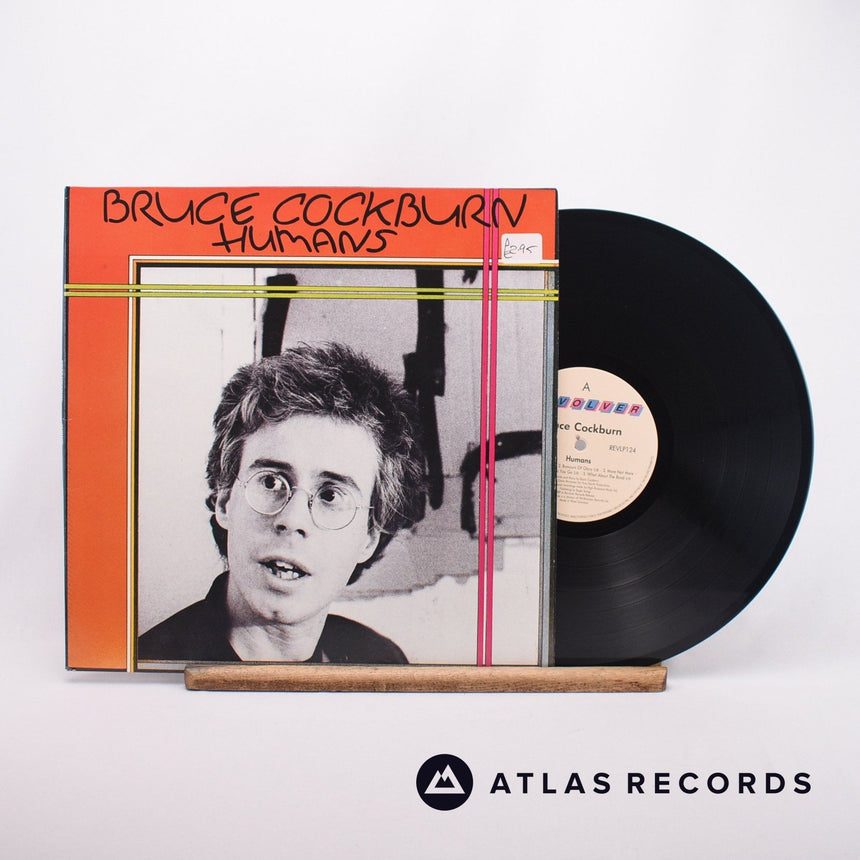 Bruce Cockburn Humans LP Vinyl Record - Front Cover & Record