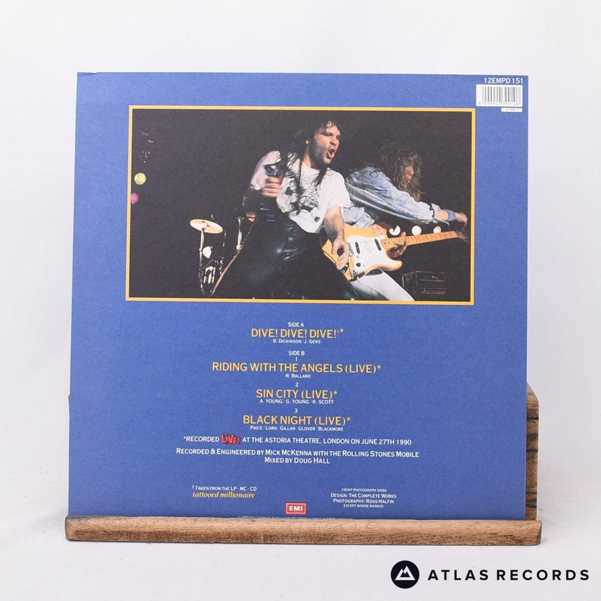 Bruce Dickinson - Dive! Dive! Live! - Insert Picture Disc 12" Vinyl Record - EX