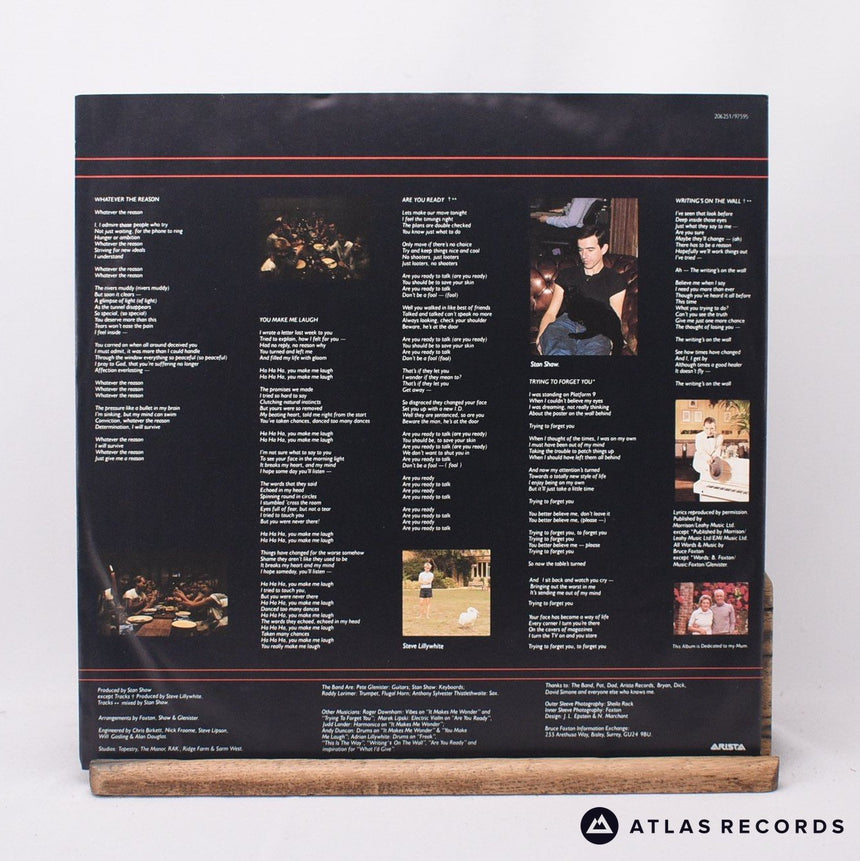 Bruce Foxton - Touch Sensitive - LP Vinyl Record - EX/EX