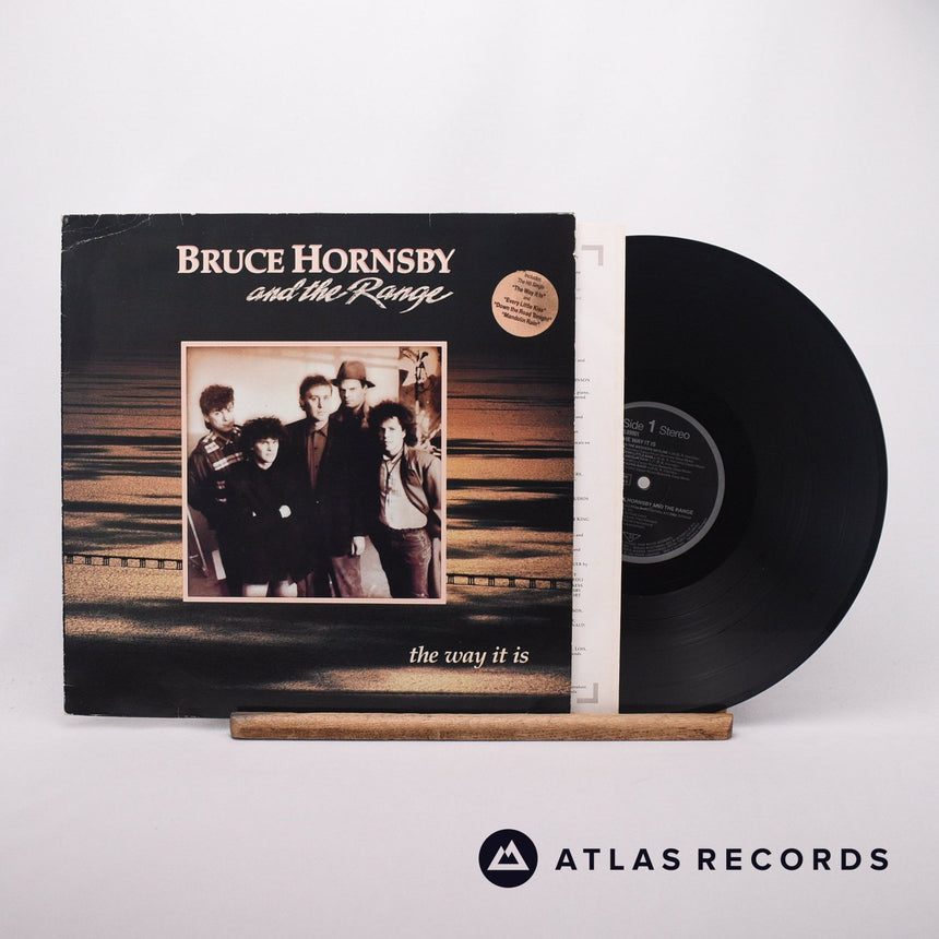 Bruce Hornsby And The Range The Way It Is LP Vinyl Record - Front Cover & Record