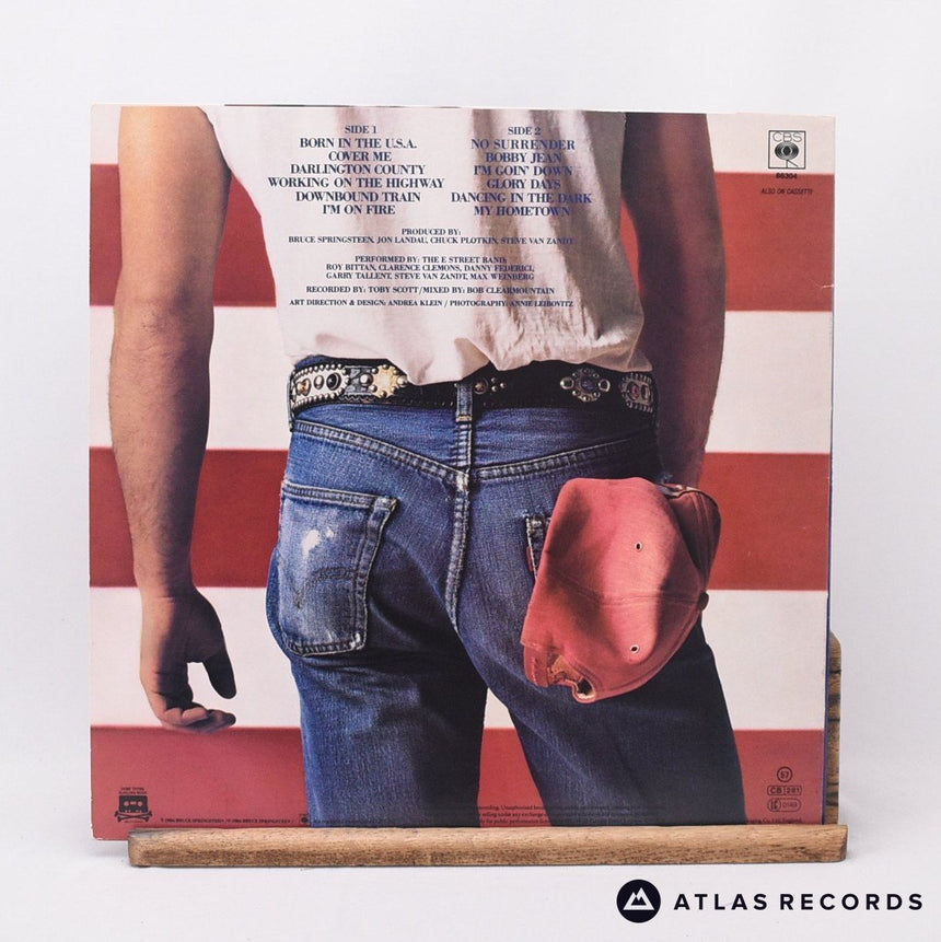 Bruce Springsteen - Born In The U.S.A. - Lyric Sheet LP Vinyl Record - EX/EX