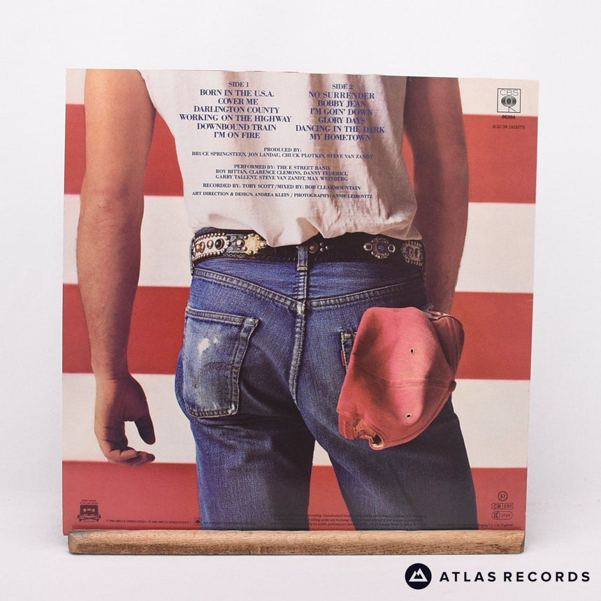 Bruce Springsteen - Born In The U.S.A. - Lyric Sheet LP Vinyl Record - EX/EX