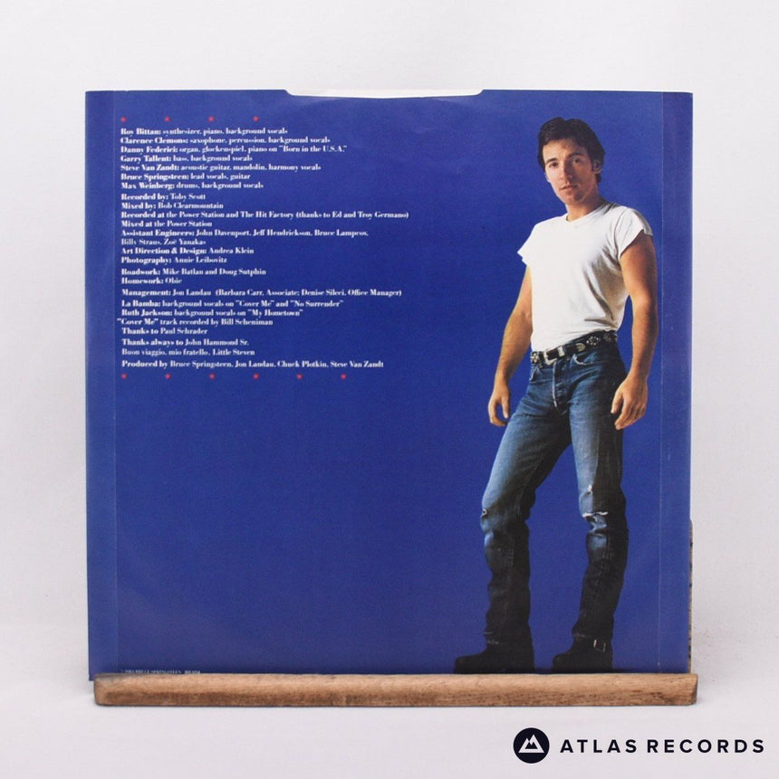 Bruce Springsteen - Born In The U.S.A. - Lyric Sheet LP Vinyl Record - EX/EX