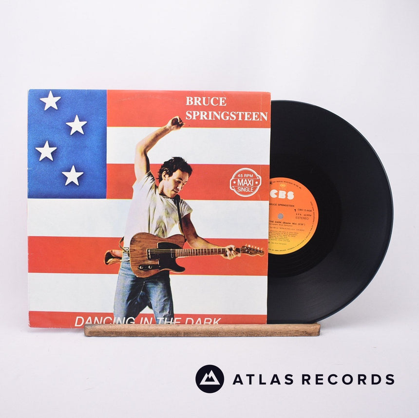 Bruce Springsteen Dancing In The Dark 12" Vinyl Record - Front Cover & Record