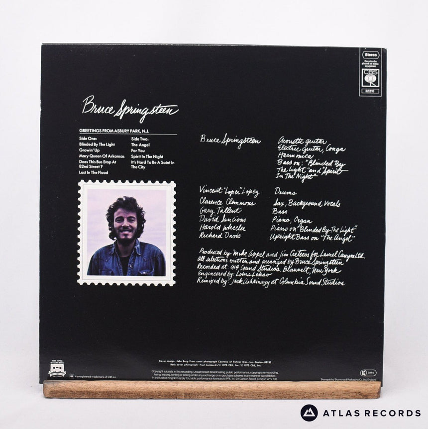 Bruce Springsteen - Greetings From Asbury Park, N.J. - LP Vinyl Record - EX/EX