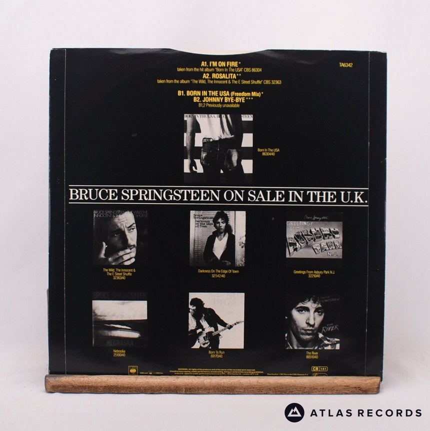 Bruce Springsteen - I'm On Fire / Born In The USA - 12" Vinyl Record - VG+/EX