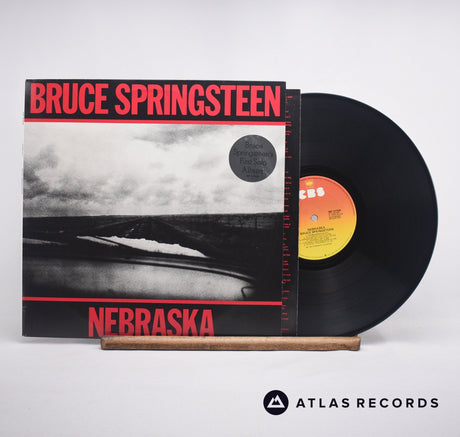 Bruce Springsteen Nebraska LP Vinyl Record - Front Cover & Record