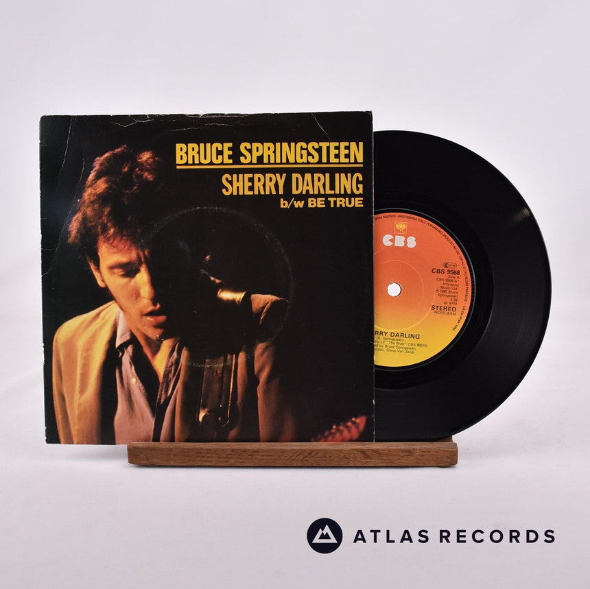 Bruce Springsteen Sherry Darling 7" Vinyl Record - Front Cover & Record