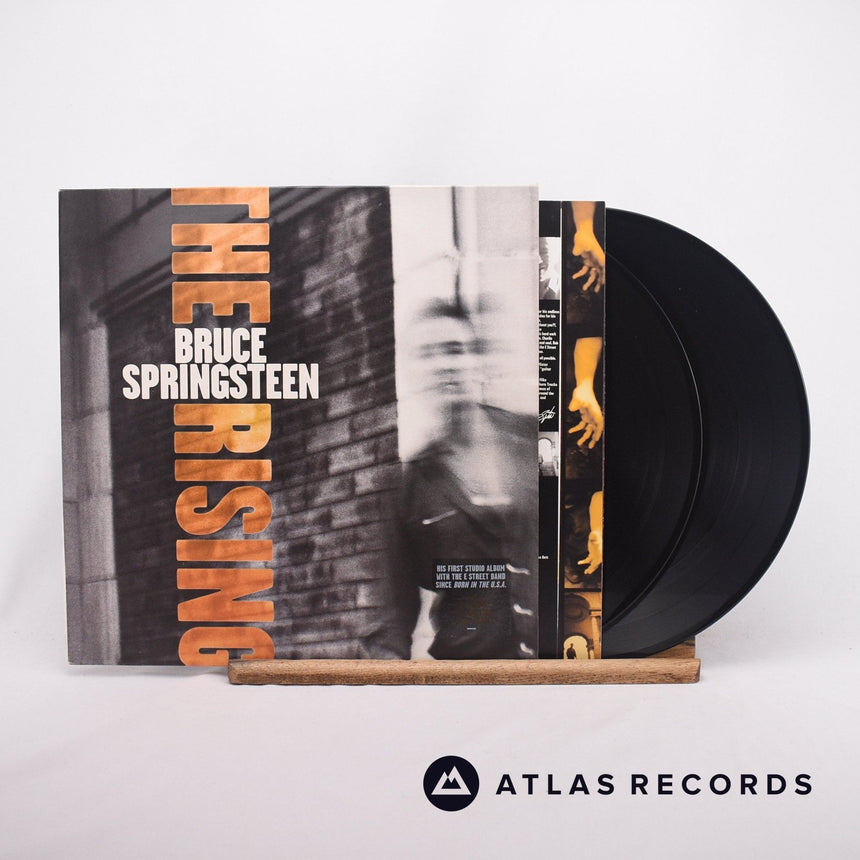 Bruce Springsteen The Rising 2 x LP Vinyl Record - Front Cover & Record