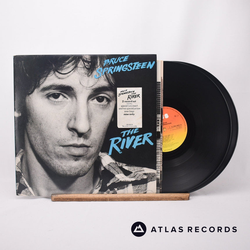 Bruce Springsteen The River 2 x LP Vinyl Record - Front Cover & Record