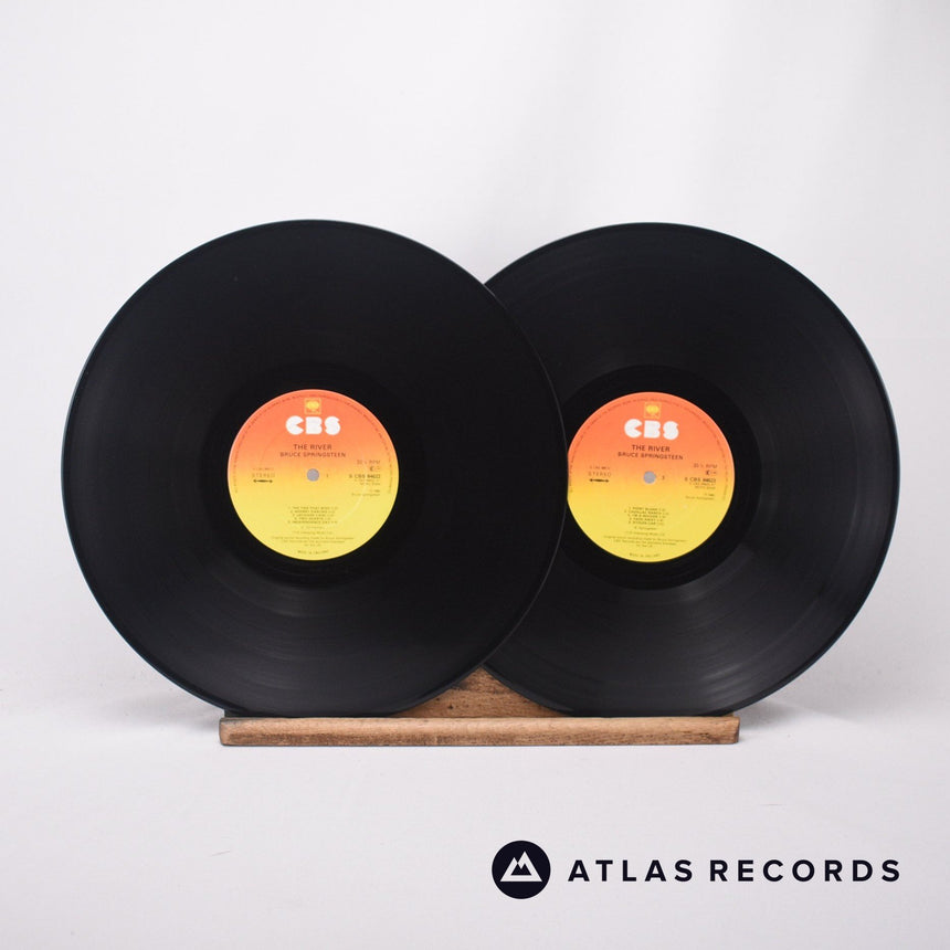 Bruce Springsteen - The River - Lyric Sheet 2 x LP Vinyl Record - EX/EX