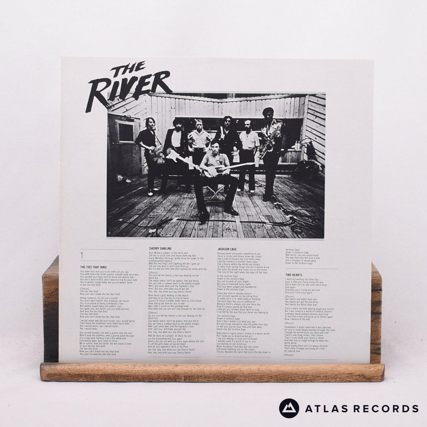 Bruce Springsteen - The River - Lyric Sheet 2 x LP Vinyl Record - EX/EX