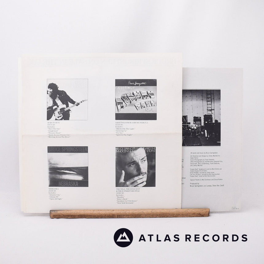 Bruce Springsteen - The River - Insert 2 x LP Vinyl Record - VG+/EX