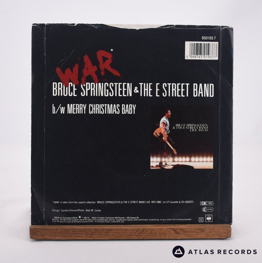 Bruce Springsteen & The E-Street Band - War - 7" Vinyl Record - VG+/VG+