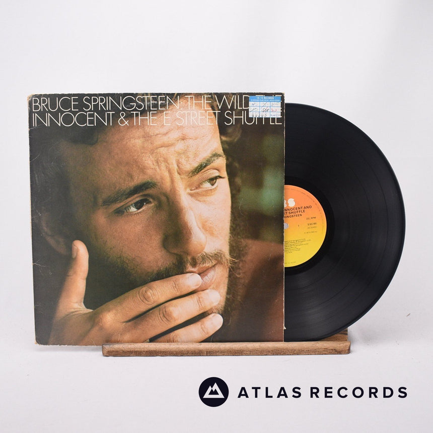 Bruce Springsteen The Wild, The Innocent & The E Street Shuffle LP Vinyl Record - Front Cover & Record