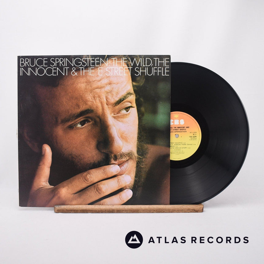 Bruce Springsteen The Wild, The Innocent & The E Street Shuffle LP Vinyl Record - Front Cover & Record