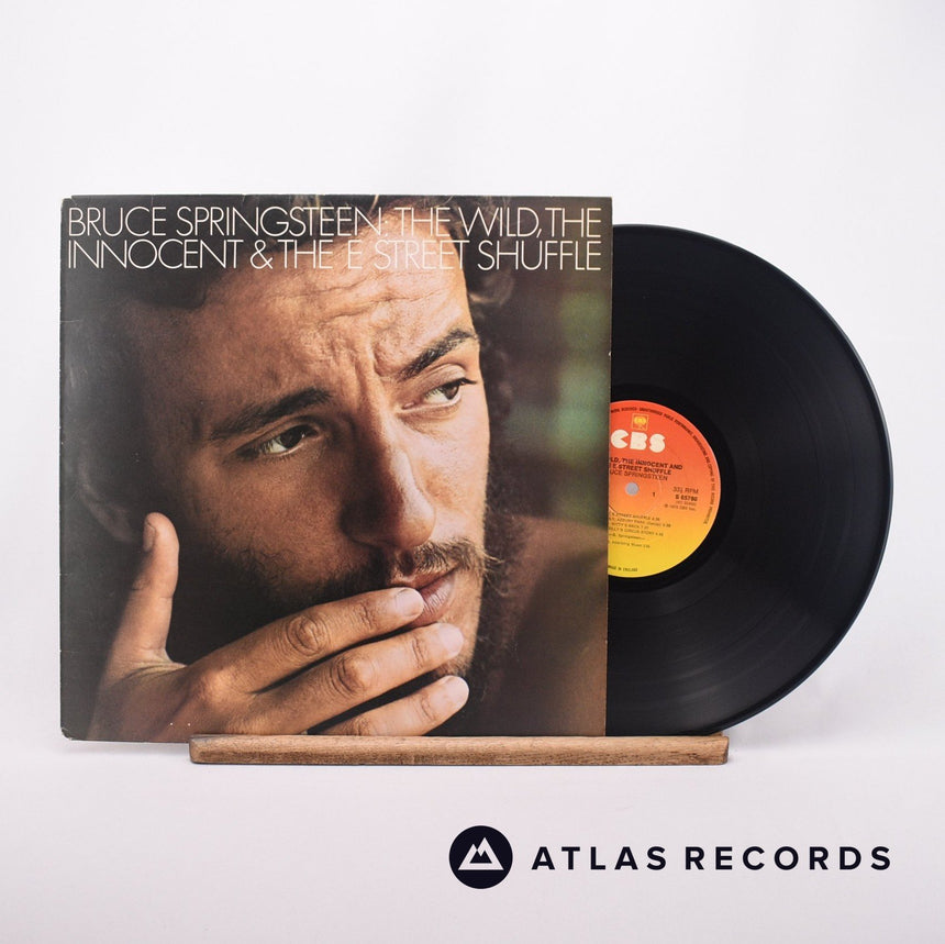 Bruce Springsteen The Wild, The Innocent & The E Street Shuffle LP Vinyl Record - Front Cover & Record