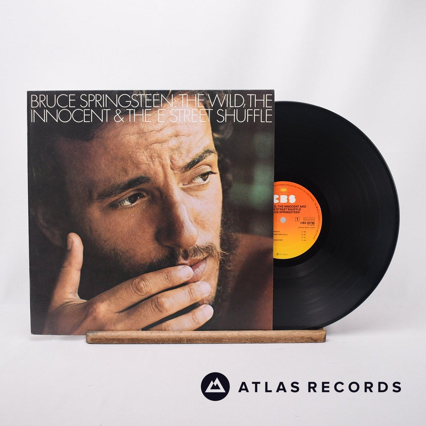 Bruce Springsteen The Wild, The Innocent & The E Street Shuffle LP Vinyl Record - Front Cover & Record