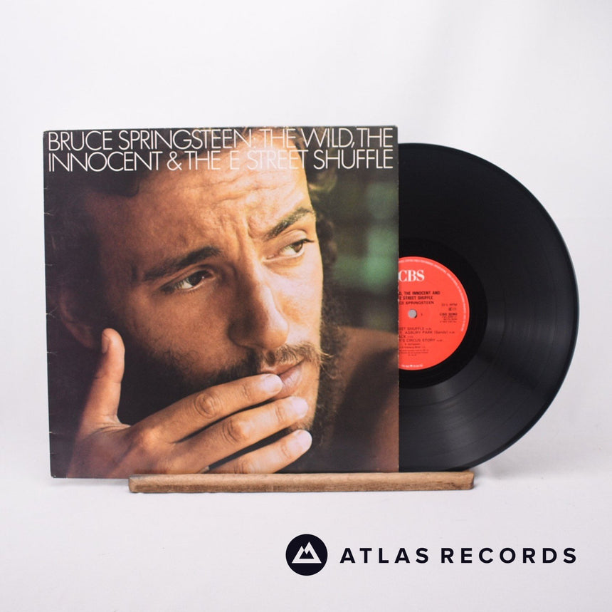 Bruce Springsteen The Wild, The Innocent & The E Street Shuffle LP Vinyl Record - Front Cover & Record