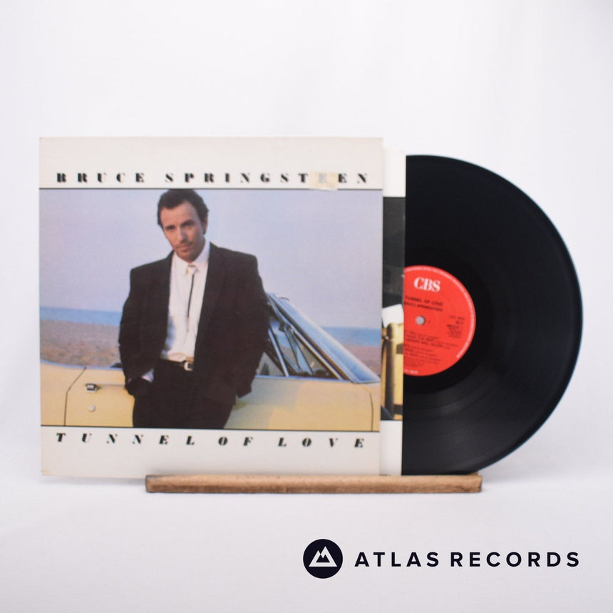 Bruce Springsteen Tunnel Of Love LP Vinyl Record - Front Cover & Record