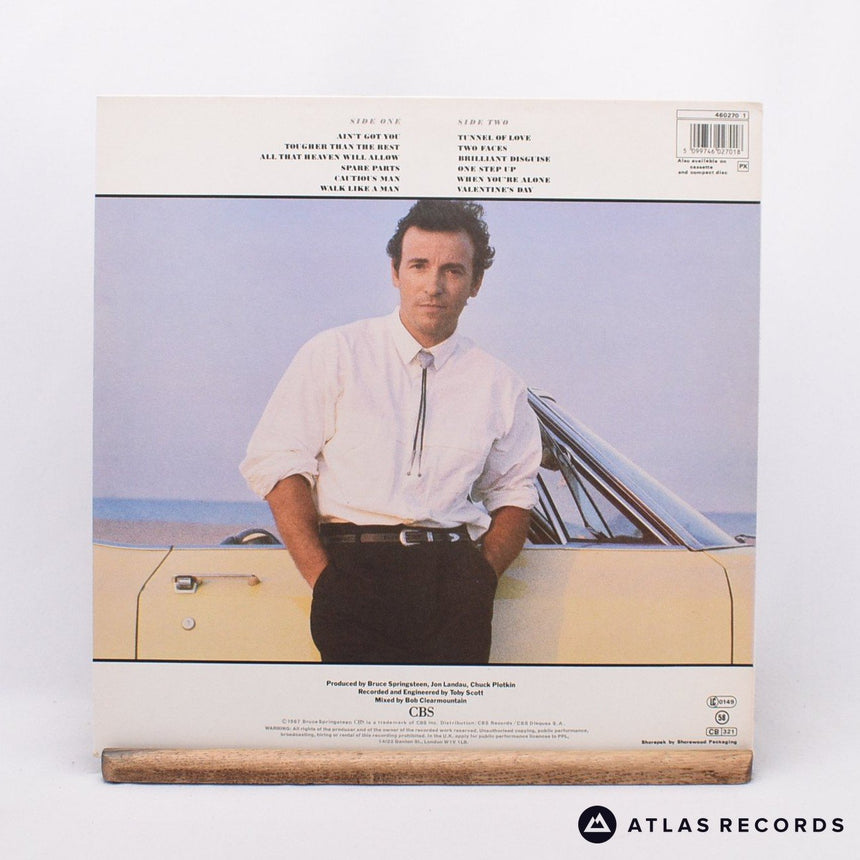 Bruce Springsteen - Tunnel Of Love - Dmm Masterdisk LP Vinyl Record - EX/VG+