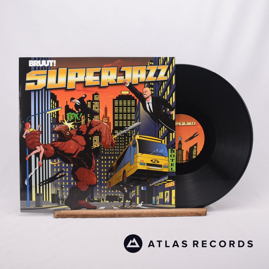 Bruut! Superjazz LP Vinyl Record - Front Cover & Record