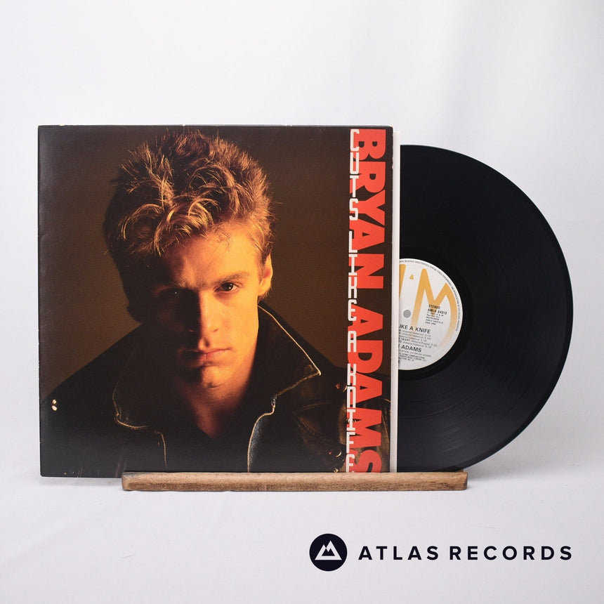 Bryan Adams Cuts Like A Knife LP Vinyl Record - Front Cover & Record