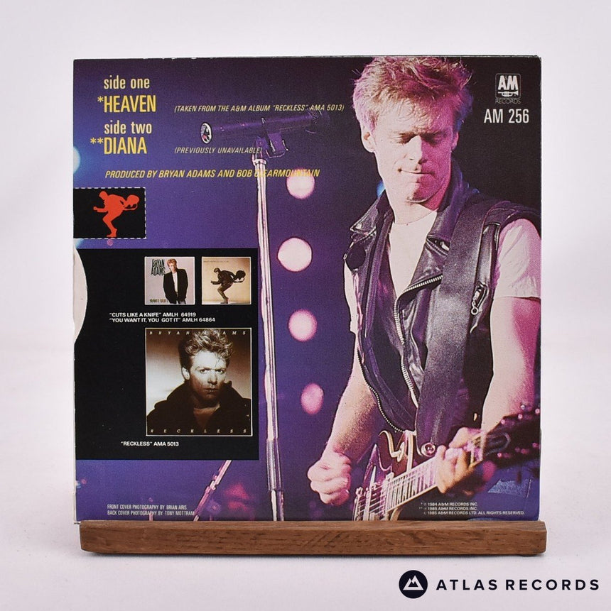 Bryan Adams - Heaven - 7" Vinyl Record - EX/EX