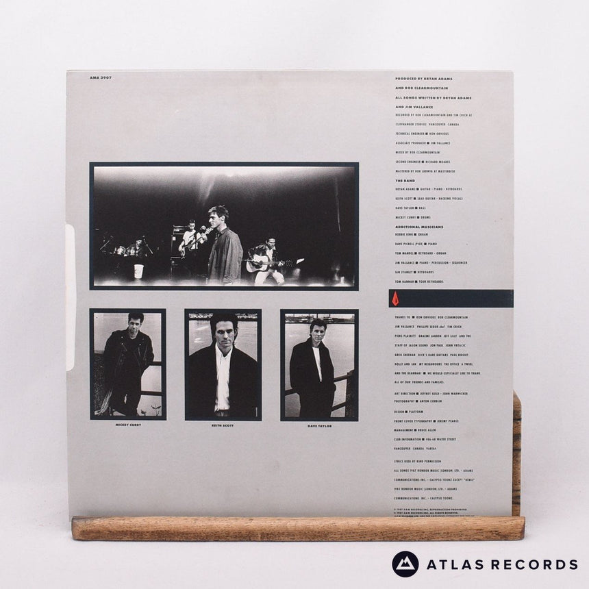Bryan Adams - Into The Fire - LP Vinyl Record - EX/EX
