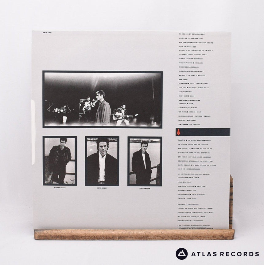 Bryan Adams - Into The Fire - A/1 B//3 LP Vinyl Record - EX/EX