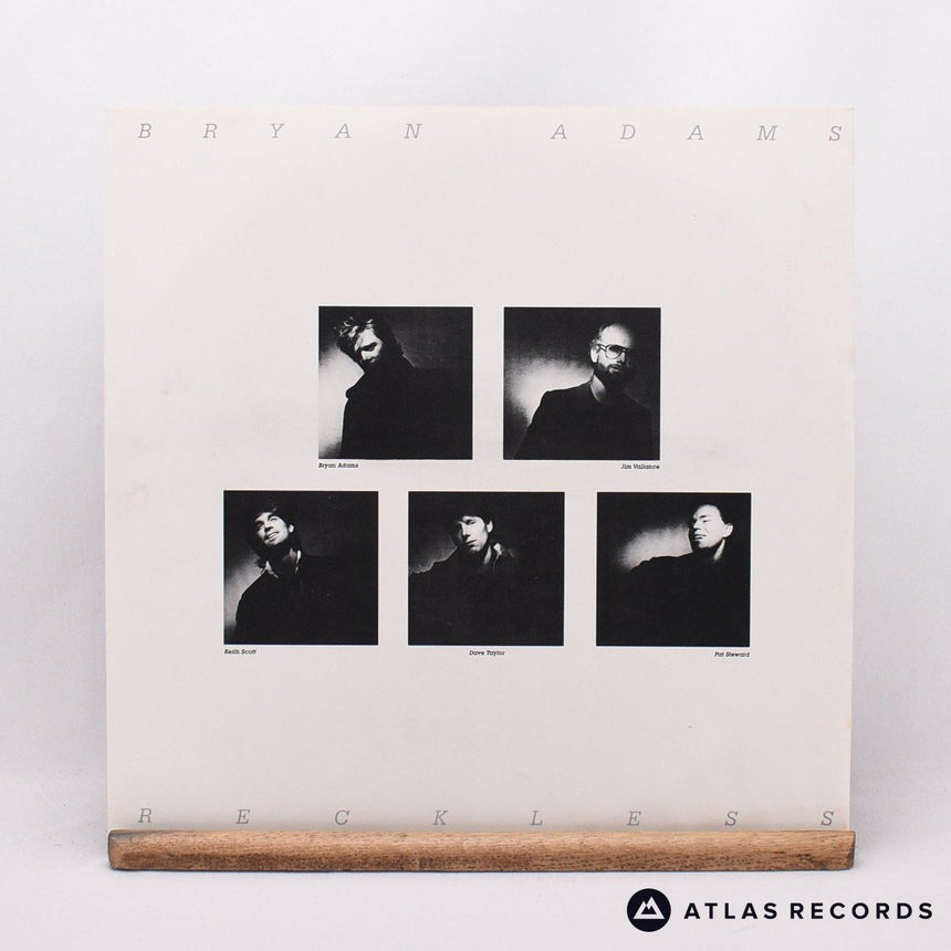 Bryan Adams - Reckless - Bilbo Reissue LP Vinyl Record - EX/EX