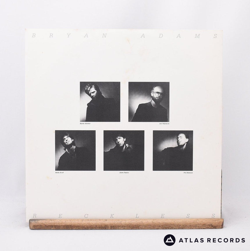 Bryan Adams - Reckless - LP Vinyl Record - EX/VG+