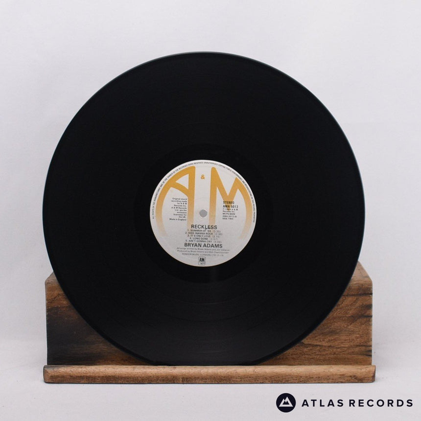 Bryan Adams - Reckless - Bilbo Reissue LP Vinyl Record - VG+/EX