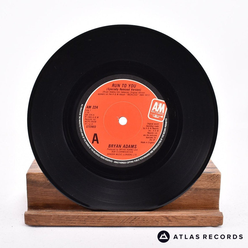 Bryan Adams - Run To You - 7" Vinyl Record - VG+/VG+